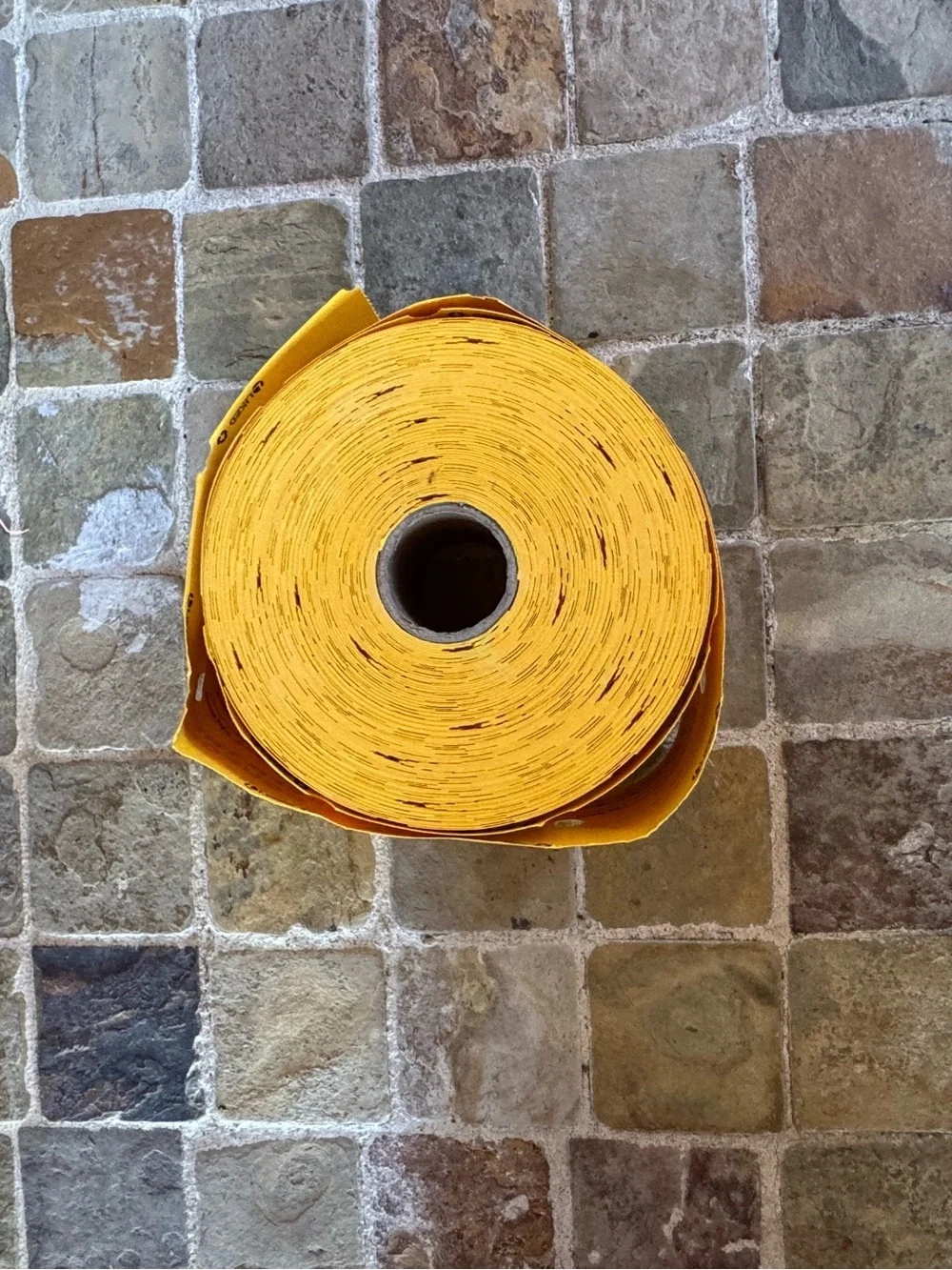 3 rolls of Colorful Party Ticket Rolls - Blue, Red & Yellow